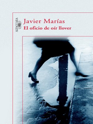 cover image of El oficio de oír llover
